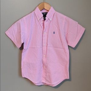 Ralph Lauren Boys short sleeve Button down
